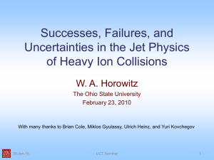 Successes, Failures, and Uncertainties in Jet Physics in Heavy Ion Collisions