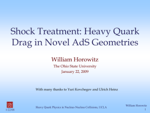 Shock Treatment: Heavy Quark Drag in Novel AdS Geometries
