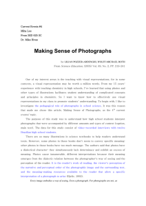 Making Sense of Photographs