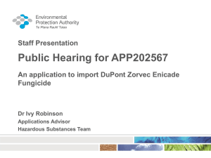 Hearing presentation - EPA staff (.pptx)
