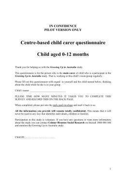 parent relationship inventory child doc questionnaire