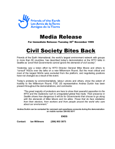 Media Release Civil Society Bites Back