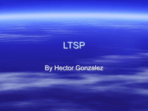 LTSP By Hector Gonzalez