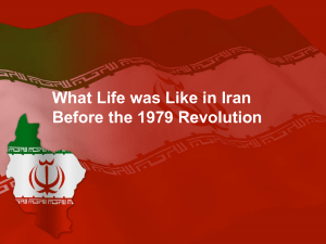 Life in Iran before the 1971 Revolution