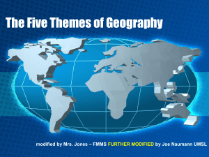 5 Themes of Geography 2 (NEW)