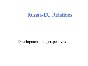 Russia - EU Relations