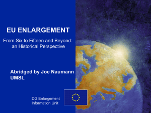 Enlargement of the EU (abridged)