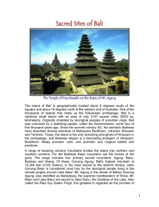 Sacred Sites of Bali