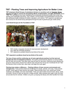 TIST - Planting Trees for Improved Agriculture