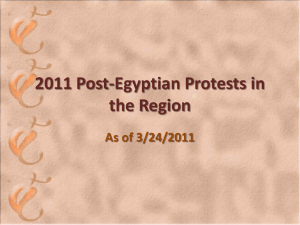 2011 post egyptian protests