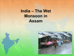– The Wet India Monsoon in Assam