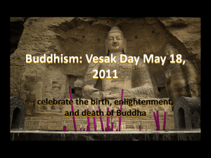 Vesak Day Celebration