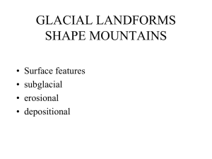 Glacial Landforms 2