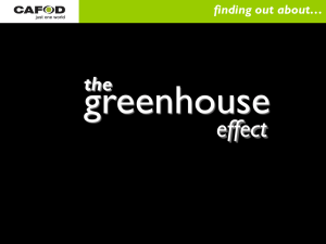 greenhouse effect the finding out about…