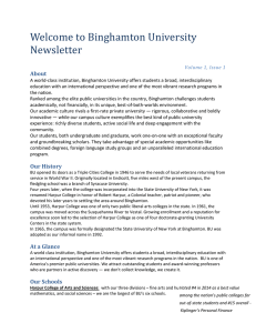 Binghamton University Newsletter.docx