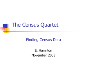 Canada's 2003 Census