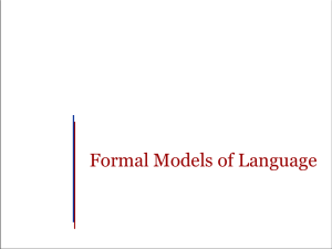 Language Models 1