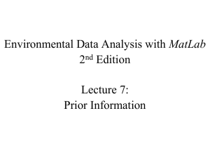 MatLab 2 Edition Lecture 7: