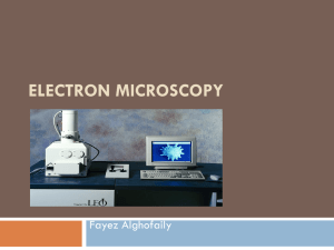 Electron Microscopy 1st lecture