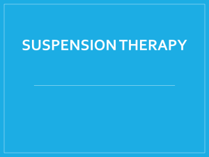 chapter 3 Suspension Therapy