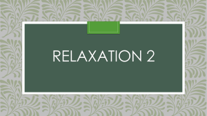 chapter 4 relaxation
