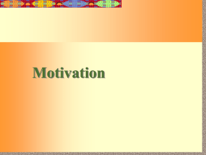 Motivation 12-1