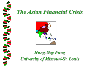 Asian crisis and China
