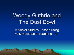 A Musical Introduction to the Dust Bowl.ppt