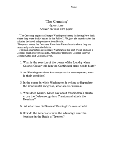 “The Crossing” Questions