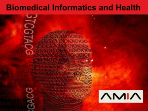 Biomedical Informatics and Health