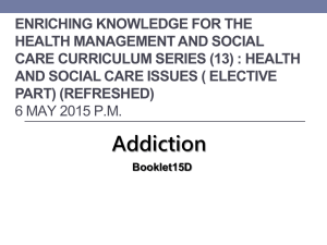 ENRICHING KNOWLEDGE FOR THE HEALTH MANAGEMENT AND SOCIAL