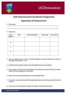 UCD VentureLaunch Accelerator Programme Application Form Final (opens in a new window)