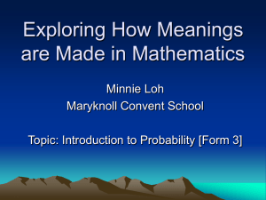 Exploring How Meanings are Made in Mathematics: Unpacking Nominal Groups