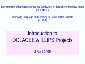 Introduction to DOLACEE ILLIPS Projects