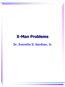 12 X-Man problems.ppt