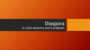 Diaspora in Latin America and Caribbean