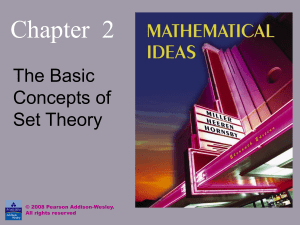 Set Theory Section 2.1