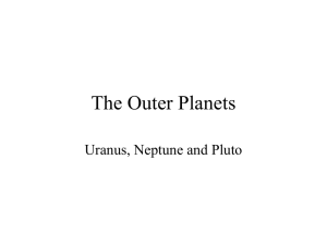 Uranus, Neptune, Pluto