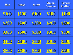 Jeopardy review game