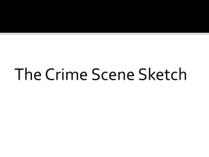 The Crime Scene Sketch