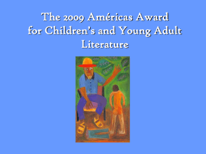 Am ricas Award for Children's and Young Adult Literature 2009