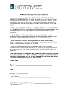 All Media Release and Clearance Form