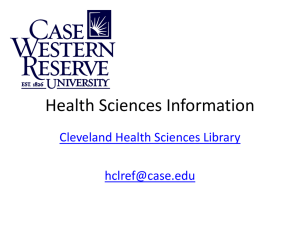 Health Sciences Information - Nutrition