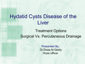 Hydatid Disease of the Liver.ppt