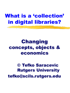 Collections in digital libraries.ppt