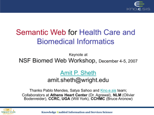 Sheth-Keynote-BiowebMed - NSF Workshop-Dec5.ppt