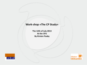 thecpstudy_kirsten_paaby.ppt