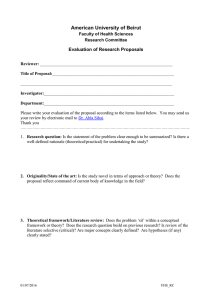  Evaluation Form (FHS)