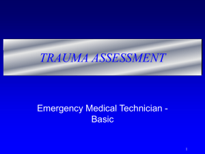 Trauma Patient Assessment