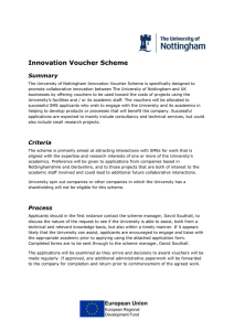 Innovation Voucher scheme information April 16
